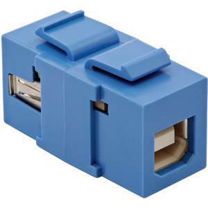 HUBBELL PREMISE WIRING SFUSBABB USB-Stecker A auf B 2.0 Reversibel Blau | AA6YDL 15D939
