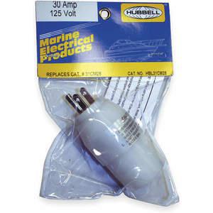 HUBBELL WIRING DEVICE-KELLEMS HBL31CM28 Einteiliger geformter Adapter 5-15p L5-30r | AB3NJP 1UKB5