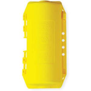 HUBBELL WIRING DEVICE-KELLEMS HLD2 Lockout Device For 20 And 30A 3 Wire Angle Plug, Yellow | AE7ZJR 6C648