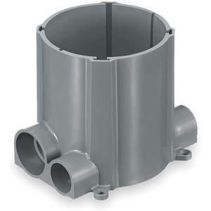 HUBBELL WIRING DEVICE-KELLEMS S1PFB Bodentank PVC runder Durchmesser 5 3/4 Zoll | AB9MMX 2DZL7