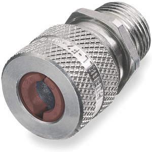 HUBBELL WIRING DEVICE-KELLEMS SHC1036 Liquid Tight Connector 3/4 inch Brown | AE3FKZ 5D734