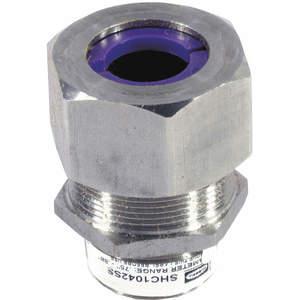 HUBBELL WIRING DEVICE-KELLEMS SHC1042SS Liquid Tight Connector 1 inch Orchid | AE8FXJ 6D015