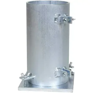 HUMBOLDT H-2931 Concrete Cylinder Mold, Steel, 3 Inch x 6 Inch, 1/4 Inch Wall Thickness | AE3JLR 5DNU5