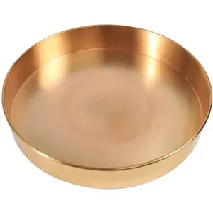 HUMBOLDT H-3922P Deep Bottom Pan, 12 Inch Diameter, Brass | AE3JPG 5DPE9