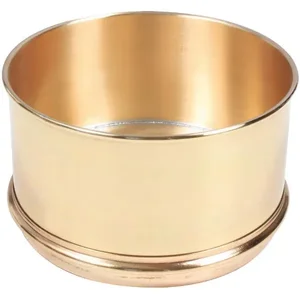 HUMBOLDT H-3945SP Separator Pan, Brass, 8 Inch Diameter, 4 Inch Deep | AE3JPL 5DPF7