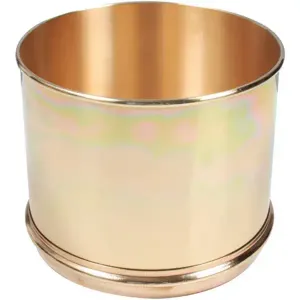 HUMBOLDT H-3946SP Separator Pan, Brass, 8 Inch Diameter, 6 Inch Deep | AE3JPM 5DPF8