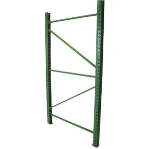 HUSKY IU18480120 Welded Upright Frame 48 D x 120 H Green | AB2AHM 1KBC8