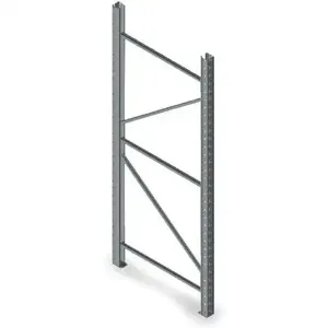 HUSKY LU18360120 Welded Upright Frame 36 D x 120 H Gray | AB9DHV 2CAV9