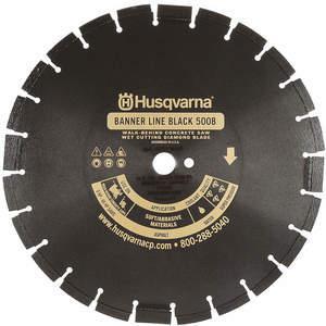 HUSQVARNA Black500B-R-20 Diamond Saw Blade Wet Segmented Rim 20 Inch Diameter | AC2MXT 2LDX4