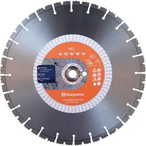 HUSQVARNA HI5-14 Diamond Saw Blade Wet/dry Segmented Rim 14 Inod | AC2MXD 2LDV6