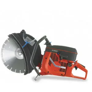 HUSQVARNA K970 Power Cutter, 2 Cycle, Wet / Dry Cut, 6.1 HP Motor, SmartTension | AB9QPE 2ETP8