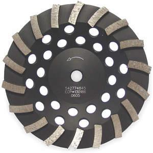 HUSQVARNA Turbo-2 Diamond Segment Cup Wheel Turbo 4 x 5/8-7/8 | AC8TNG 3DPY1