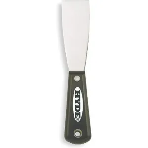 HYDE 02000 Putty Knife 1-1/4 Inch Width Carbon Steel | AE4LRF 5LL89