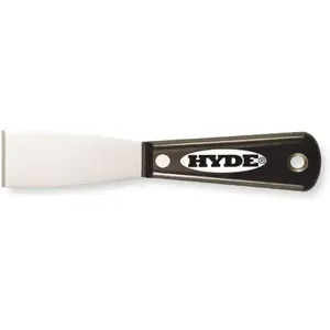 HYDE 02100 Putty Knife 1-1/2 Inch Width Carbon Steel | AE4LRJ 5LL92