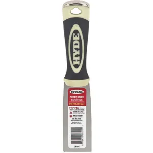 HYDE 06101 Putty Knife Flexible 1-1/2 Inch Width | AB8AFT 24Z412