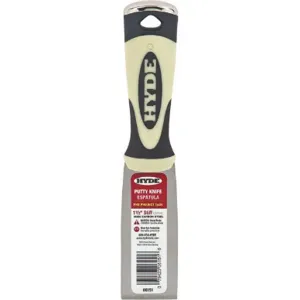 HYDE 06151 Putty Knife Stiff 1-1/2 Inch Width | AB8AFR 24Z411