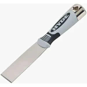 HYDE 06158 Putty Knife Stiff 1-1/2 Inch Width Grey | AA7ZRH 16W161