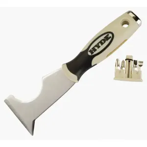 HYDE 06920 Painters Tool 10-in-1 Stiff 2-1/2 Inch Width | AA7ZRY 16W175