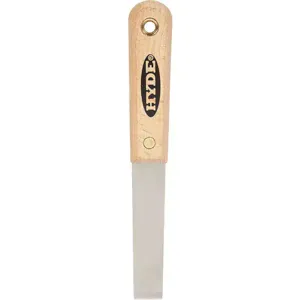 HYDE 07005 Chisel Scraper Stiff 3/4 Inch Width Tan | AB8AGK 24Z430