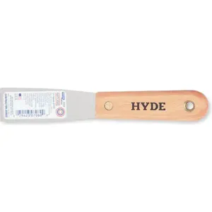 HYDE 07060 Putty Knife 1-1/4 Inch Width Carbon Steel | AE4LRU 5LM16