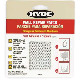 HYDE 09903 Wall Patch 4 x 4 Inch Aluminium/fiberglass | AA9GQQ 1DAX8