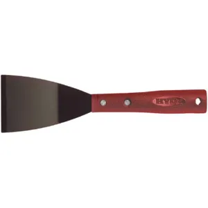 HYDE 12070 Chisel Scraper Stiff Bent 3 Inch Width Red | AB8AHJ 24Z452