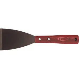 HYDE 12072 Chisel Scraper Stiff 3 Inch Width Red | AB8AHK 24Z453