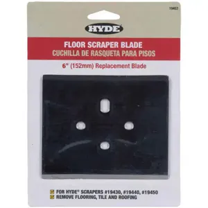 HYDE 19452 Scraper Blade 6 Inch For AE3UCU-4 | AE3UDC 5FZJ0