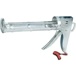 HYDE 46484 Caulk Gun Heavy Duty Chrome 10 oz. | AH8DBB 38HR80