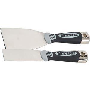 HYDE 48909 Putty Knife/joint Knife Set Flex 2 Piece | AA7ZRU 16W171
