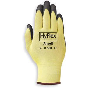 ANSELL 11-500V Cut Resistant Gloves Yellow/Black 8 PR | AF6RJY 20GY51