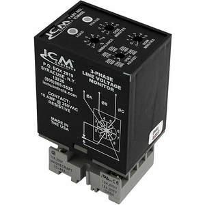 ICM ICM408 Plug-in Line Voltage Monitor 3 Phase | AE9HYX 6JYL2