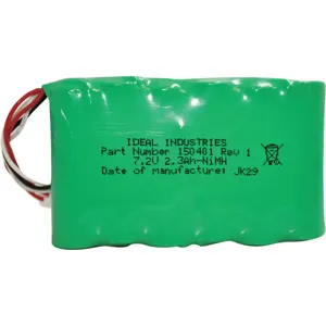 IDEAL 150053 Battery Pack For LanXplorer, Rechargeable, NIMH | AA4NNZ 12V424