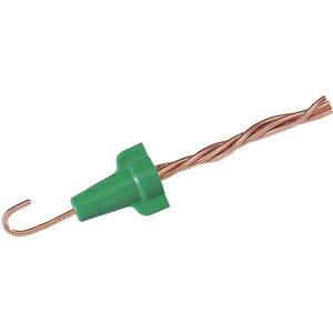 IDEAL 30-092 Wire Connector Grounding Green - Pack Of 100 | AF2WKX 6YH42