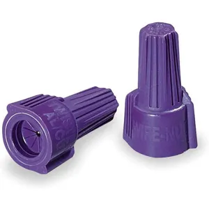 IDEAL 30-165 Wire Connector Not Resuable Purple - Pack Of 25 | AF2WLB 6YH48