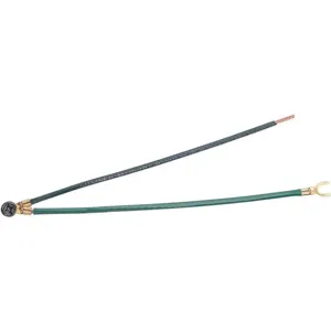 IDEAL 30-3287 Grounding Tail 2-wire Point Fork Green - Pack Of 25 | AA2HDX 10K064