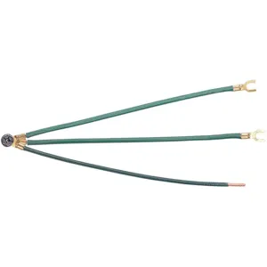 IDEAL 30-3289 Grounding Tail 3wire Point 2fork Green - Pack Of 25 | AA2HDZ 10K066