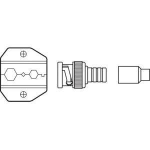 IDEAL 30-573 Replacement Die For Rg58/59/62 | AB2XHD 1PJE8