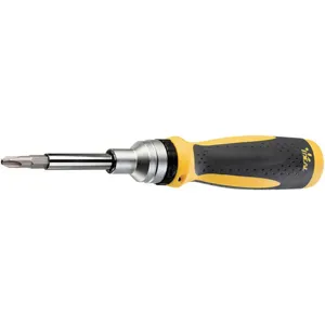 IDEAL 35-688 Multi-bit Screwdriver 9-1/2 Inch 21-in-1 | AA2HBE 10J842