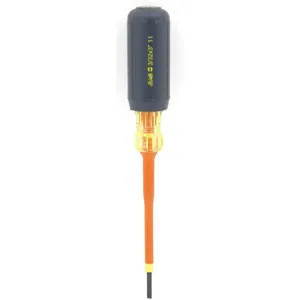 IDEAL 35-9148 Insulated Screwdriver Slotted 3/32x5-3/4 | AG6TVV 46W427