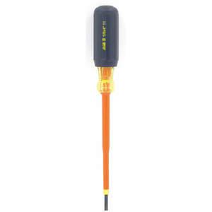 IDEAL 35-9149 Insulated Screwdriver Slotted 1/8 X6-3/4 | AG6TVU 46W424