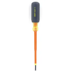 IDEAL 35-9149 Insulated Screwdriver Slotted 1/8 X6-3/4 | AG6TVU 46W424