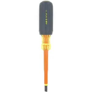 IDEAL 35-9150 Insulated Screwdriver Slotted 1/4 X8-1/4 | AG6TVN 46W419