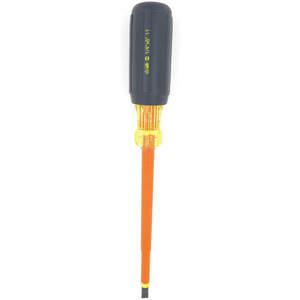 IDEAL 35-9151 Insulated Screwdriver Slotted 1/4 x 10-1/4 | AG6TVQ 46W421