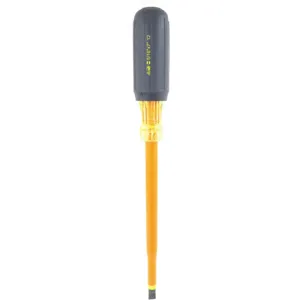 IDEAL 35-9166 Insulated Screwdriver Slotted 5/16 x 12 In | AG6TVR 46W422