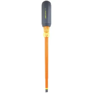 IDEAL 35-9168 Insulated Screwdriver Slotted 3/8 X13 In | AG6TVT 46W423