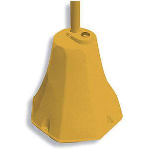 IDEAL SHIELD OCT-YL-98-YELL BS/BLK STK Sign Base Polyethylene Yellow | AF3ZDK 8GH93