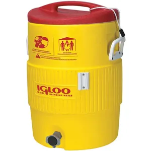 IGLOO 48154 Beverage Cooler 10 Gallon Yellow | AE3GDQ 5DDC0