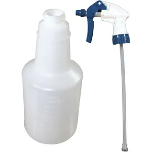 IMPACT 5024WG/5802DZ-91 Trigger Spray Bottle 24 oz. Clear/Blue | AH9ALU 39FD07