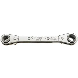 IMPERIAL 127-C Service Wrench Nickel Sae 5.5 In L | AG3NAE 33NR69